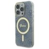 Guess GUHMP16LH4STB iPhone 16 Pro 6.3 niebieski/blue hardcase IML 4G MagSafe